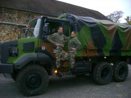 krissou et moi military